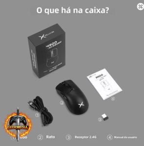 Mouse Sem Fio Delux M900 SE PAW3311