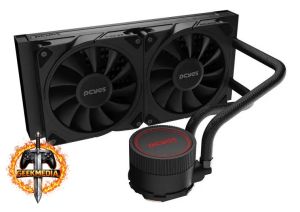 Water Cooler Pcyes Sangue Frio 3 240mm Preto