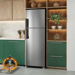 Geladeira Frost Free Duplex Consul 377 Litros Inox