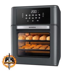 Fritadeira Air Fryer Oven AFON-12L-FG 12L Digital 2000W Mondial
