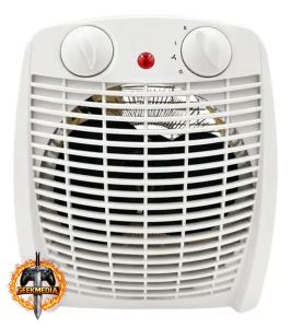 Aquecedor Elétrico 2 Em 1 Kian Branco 1800w Aq100
