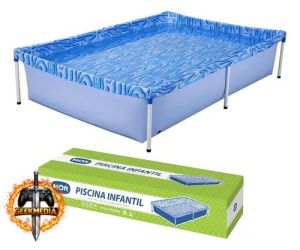 Piscina Retangular Pequena 1000 Litros Portátil