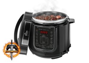 Panela De Pressão Elétrica Kian 6L Preto