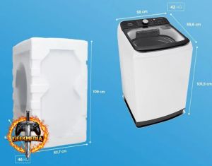 Máquina de Lavar Midea Wave Agitator 13kg