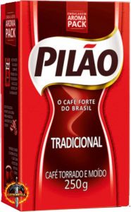 Café Pilão Torrado e Moído Tradicional Vácuo 250g