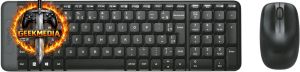 Logitech MK220 - Teclado e Mouse Sem Fio