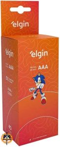 Elgin Pilha AAA com 40 unidades - Zinco Palito