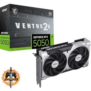 GPU NV RTX5050 8GB GDDR6 128BITS VENTUS 2X OC MSI