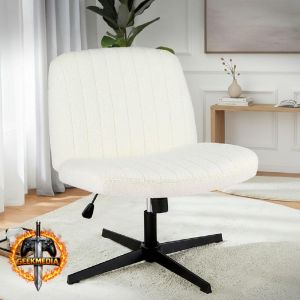 Cadeira de Escritório DT3 Dolly Bouclé Cream
