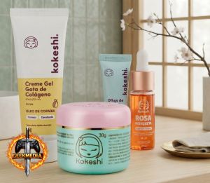 Kit Renovadores Gota De Colágeno E Rosa Mosqueta Kokeshi