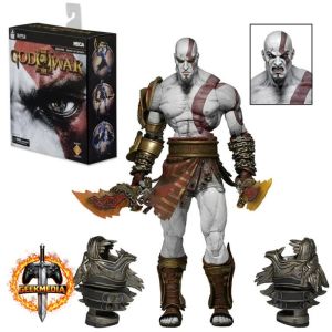Action Figure Kratos Raiz, God of War 1 2 3