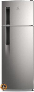 Geladeira Electrolux Frost Free 320L Duplex Inox Look