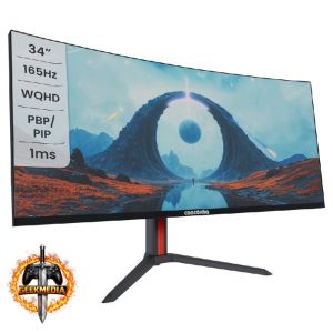 Monitor Gamer Curvo Ultrawide Concórdia UZ340 34'' WQHD 165hz 1ms