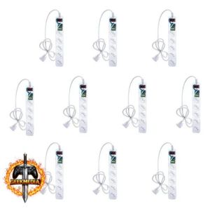 Kit 10x Filtro de Linha iClamper Energia 5 10A Transparente