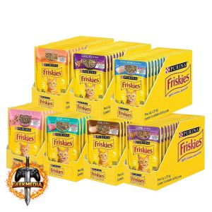 Kit 15 Sachês Ração úmida Friskies Sabores Variados para Gatos 15x85 g