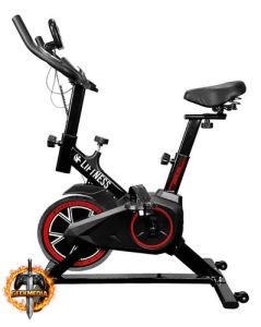 Bicicleta Spinning Xhjscrb8009 Preto Vermelho