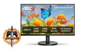 Monitor 27" 4K IPS HDR10 com Alto-falantes Integrados