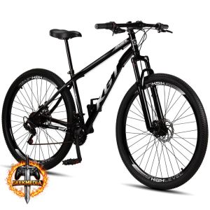 Bicicleta Aro 29 Kgt Shift Aço Carbono Freios a Disco 21 Marchas Suspensão Diant