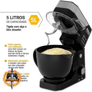 Batedeira Planetária Philco PBP90A Turbo 900W