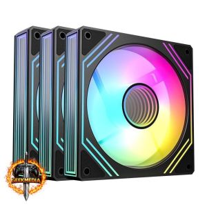 Kit Ventoinhas Acegeek Neon ARGB 3x120mm