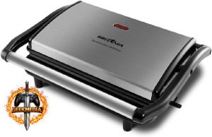 Sanduicheira e Grill Britânia BGR27I 2 em 1 850W - Inox