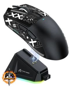 Mouse Gamer Sem Fio Attack Shark X11 Com Base De Carga