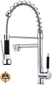 Torneira Gourmet 50cm com Misturador Monocomando Cromada de Bancada Belcca TGM50C-BZ