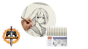Kit 12 Canetas Nanquim Profissionais