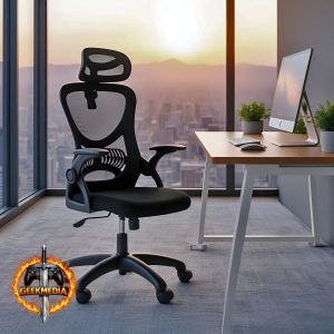 Cadeira De Escritório Columbus Presidente Ergonômica Mesh
