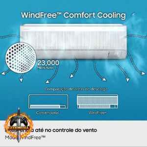 Ar-condicionado Samsung Inverter WindFree AI Pro 24000 BTU 220V