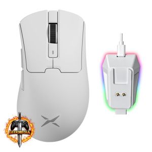 Mouse Delux M900 PRO PAW3395 8KHz com Dock de Carregamento