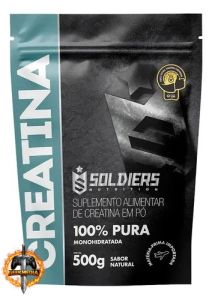 2X Creatina 500g Monohidratada 100% Pura - Soldiers Nutrition