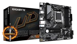 Placa-mãe Gigabyte B650m D3hp 4x Ddr5 Am5 Matx M.2 Preto