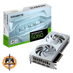 Placa de Vídeo Gigabyte RTX 5060 Eagle Ice OC 8GB GDDR7