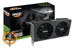 Placa de Vídeo INNO3D GeForce RTX5060 Twin X2 8GB GDDR7