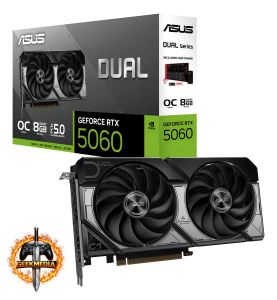 Placa de Vídeo Asus RTX 5060 Dual 8GB GDR7