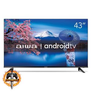 Smart TV AIWA 43" Android Full HD Borda Ultrafina HDR10 Dolby Áudio