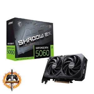 Placa de Vídeo MSI NVIDIA GeForce RTX 5060 SHADOW 2X OC, 8GB GDDR7