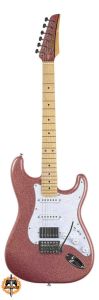 Guitarra Seizi Katana Musashi Fun Hss Cor Rose Gold Sparkle