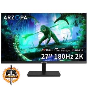 Monitor Gamer ARZOPA M1RC 27" 2K QHD 180Hz IPS