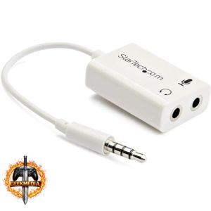 Adaptador de Fone de Ouvido P2 para Fones com Plugs Separados
