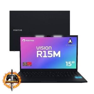 Notebook Positivo Vision R15M Ryzen 5 5625U 16GB RAM 256GB SSD