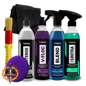 Kit Lavagem Automotiva V-floc Blend Sintra Intense Vonixx