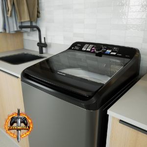 Máquina de Lavar Panasonic 15kg Titânio