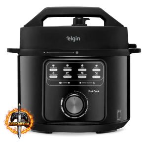 Panela de Pressão Elétrica Fast Cook Elgin 4L 900W