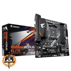 Placa Mãe Aorus Elite AMD AM4 Gigabyte B550m DDR4 Gamer