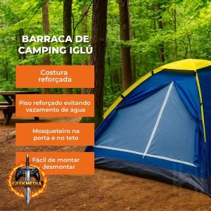 Barraca De Camping Para 4 Pessoas Homefy