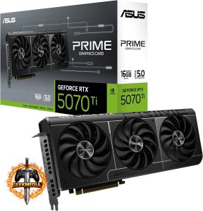 Placa de Vídeo ASUS PRIME RTX 5070 TI O16G NVIDIA Geforce
