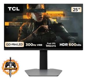 Monitor Gamer Tcl 25 Polegadas QLED Mini LED Full HD G64