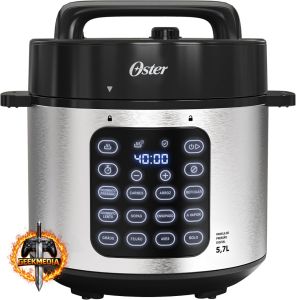 Panela de Pressão Elétrica Digital Oster 5,7L - 127V